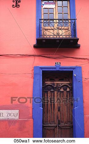 Wooden Door and Window Colombia View Large Photo Image Stock Image - Wooden Door and Window Colombia. Fotosearch