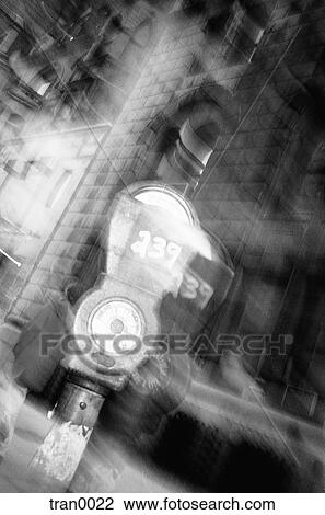 black&white, blur, blurred, city, New York City, parking, parking meter View Large Photo Image Stock Image - black&white, blur, blurred, city, New York City, parking, parking meter. Fotosearch