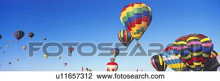Stock Image - 25th Albuquerque International Balloon Fiesta, New Mexico. Fotosearch