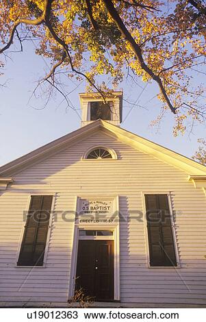 Stock Image - A church or meeting house built in 1857. Fotosearch