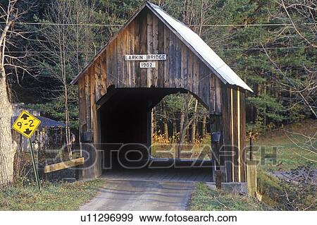 A covered bridge in autumn in Turnbridge, Vermont View Large Photo Image Stock Photo - A covered bridge in autumn in Turnbridge, Vermont. Fotosearch