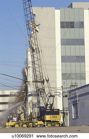 Stock Image - A demolished building. Fotosearch