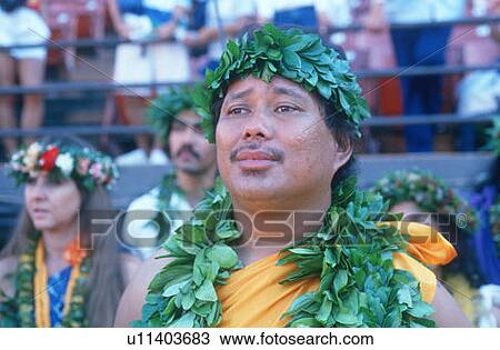 A Hawaiian man participating in the Unity Day celebration View Large Photo Image Stock Image - A Hawaiian man participating in the Unity Day celebration. Fotosearch
