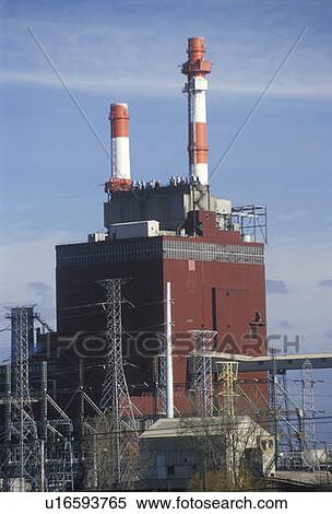 A horizontal image of a utility plant View Large Photo Image Stock Photography - A horizontal image of a utility plant. Fotosearch