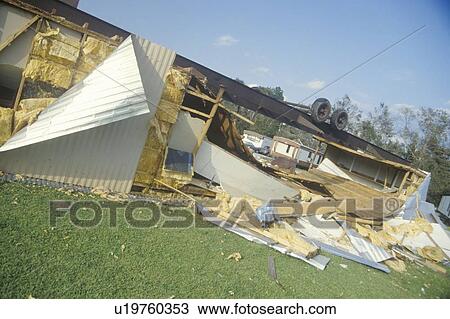A mobile home turned upside down and crushed during Hurricane Andrew View Large Photo Image Stock Image - A mobile home turned upside down and crushed during Hurricane Andrew. Fotosearch