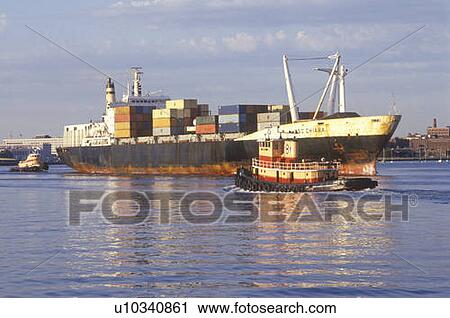 A pair of tug boats View Large Photo Image Stock Image - A pair of tug boats. Fotosearch