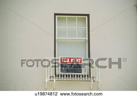 A sign that reads “For Rent” View Large Photo Image Stock Image - A sign that reads “For Rent”. Fotosearch