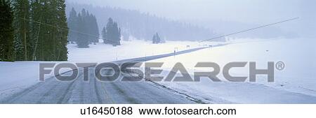 A Snowy Route 14, Near Cedar Breaks National Park, Utah View Large Photo Image Stock Photo - A Snowy Route 14, Near Cedar Breaks National Park, Utah. Fotosearch
