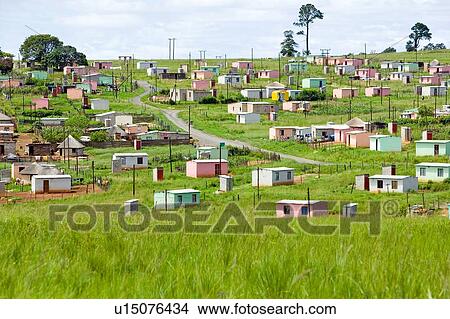 A village of brightly colored Mandela Houses View Large Photo Image Picture - A village of brightly colored Mandela Houses. Fotosearch