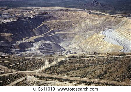 Aerial view of environmental damage caused by copper mining in Tucson, AZ View Large Photo Image Stock Photo - Aerial view of environmental damage caused by copper mining in Tucson, AZ. Fotosearch
