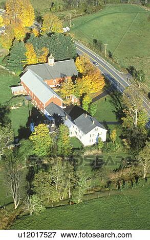 Aerial view of farm View Large Photo Image Stock Photo - Aerial view of farm. Fotosearch