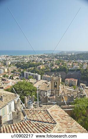 Stock Photo - Aerial View of France. Fotosearch