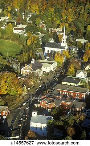 Aerial view of Stowe, VT in Autumn on Scenic Route 100 View Large Photo Image Stock Photo - Aerial view of Stowe, VT in Autumn on Scenic Route 100. Fotosearch
