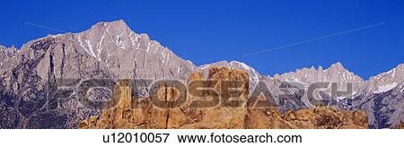 Stock Photo - Alabama Hills in Sierra Nevada Mountains, California. Fotosearch