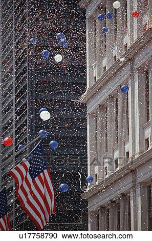 American flag and confetti View Large Photo Image Stock Image - American flag and confetti. Fotosearch