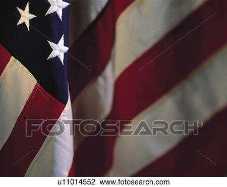 Stock Image - American Flag. Fotosearch