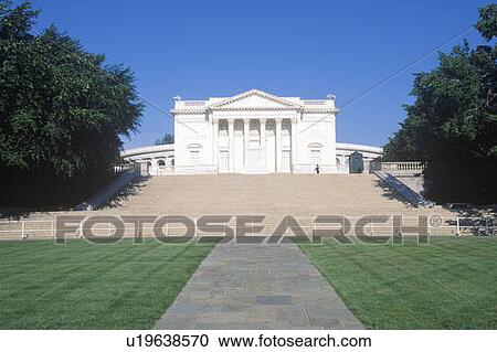 Stock Image - Amphitheater at Arlington Cemetery, Washington, D. C.. Fotosearch