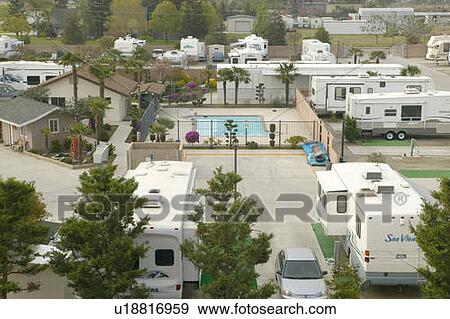 An overview of Recreational Vehicles View Large Photo Image Stock Photo - An overview of Recreational Vehicles. Fotosearch