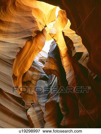 Stock Photo - Antelope Slot Canyon, Page, Arizona. Fotosearch