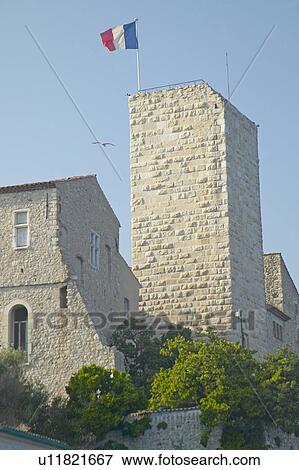 Stock Photo - Antibes castle. Fotosearch