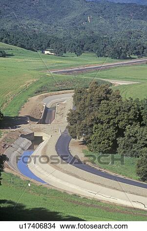 Picture - Aqua duct in Ojai, California. Fotosearch
