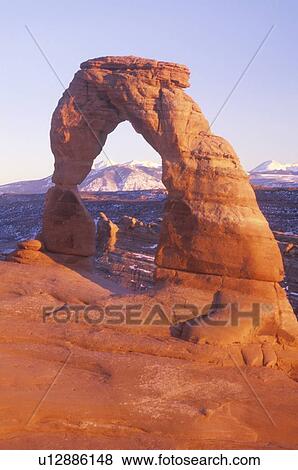 Stock Photo - Arches National Park, Utah. Fotosearch