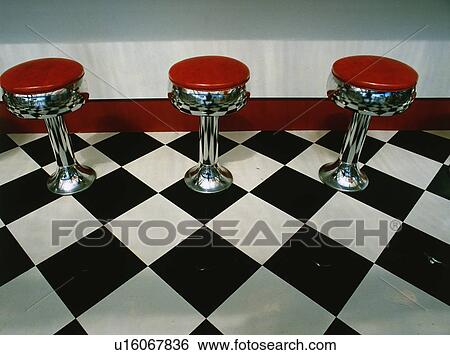 Stock Photograph - Art deco style restaurant. Fotosearch
