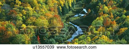 Autumn color at Porcupine State Park, Michigan's Upper Peninsula, Michigan View Large Photo Image Stock Photo - Autumn color at Porcupine State Park, Michigan's Upper Peninsula, Michigan. Fotosearch