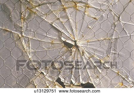 Broken window pane View Large Photo Image Stock Image - Broken window pane. Fotosearch