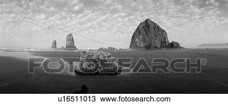 Stock Image - Cannon Beach, Oregon. Fotosearch