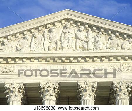 Carved figures in pediment of the United States Supreme Court Building, Washington D. C. View Large Photo Image Stock Image - Carved figures in pediment of the United States Supreme Court Building, Washington D. C.. Fotosearch
