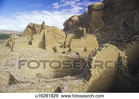Chaco Canyon Indian ruins View Large Photo Image Stock Photo - Chaco Canyon Indian ruins. Fotosearch