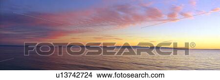 Channel Islands and Pacific at sunset, Ventura, California View Large Photo Image Picture - Channel Islands and Pacific at sunset, Ventura, California. Fotosearch