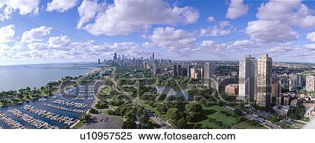 Chicago Harbor, City Skyline, Illinois View Large Photo Image Stock Photography - Chicago Harbor, City Skyline, Illinois. Fotosearch