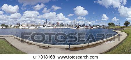 Chicago Harbor, Illinois View Large Photo Image Stock Photo - Chicago Harbor, Illinois. Fotosearch