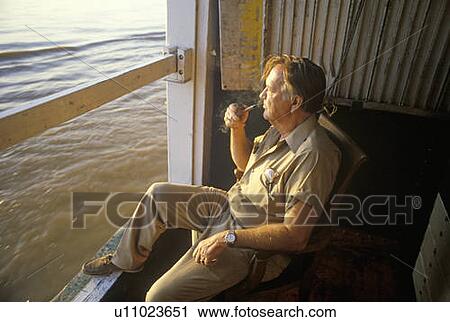 Chief engineer on the Delta Queen View Large Photo Image Stock Image - Chief engineer on the Delta Queen. Fotosearch