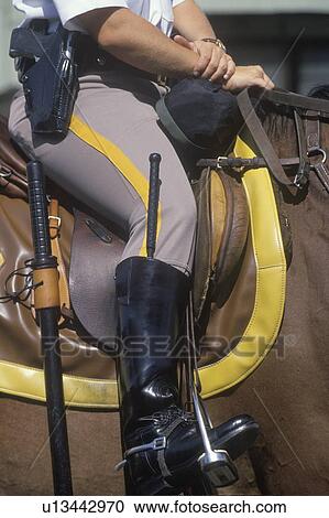 Close-up of mounted police View Large Photo Image Stock Image - Close-up of mounted police. Fotosearch