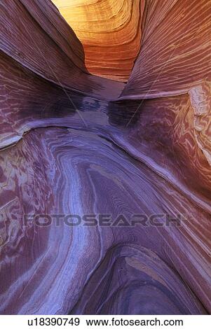 Close up of sandstone stripes, 'The Wave' on Kenab Coyote Butte, BLM, Slot Canyon, UT View Large Photo Image Stock Photo - Close up of sandstone stripes, 'The Wave' on Kenab Coyote Butte, BLM, Slot Canyon, UT. Fotosearch
