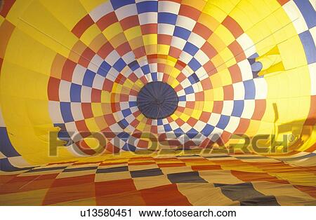 Colorful hot air balloon inflating View Large Photo Image Stock Image - Colorful hot air balloon inflating. Fotosearch