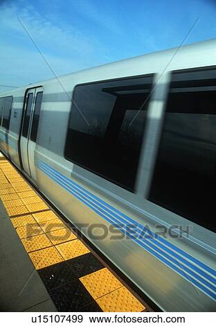Commuter Train View Large Photo Image Stock Photo - Commuter Train. Fotosearch