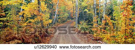 Stock Image - Copper Harbor, Keweenaw Peninsula, Autumn, Michigan. Fotosearch