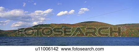 Crystal Lake In Autumn, Vermont View Large Photo Image Stock Image - Crystal Lake In Autumn, Vermont. Fotosearch