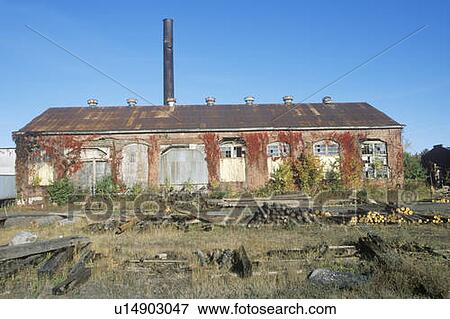 Deserted brick factory View Large Photo Image Stock Photo - Deserted brick factory. Fotosearch
