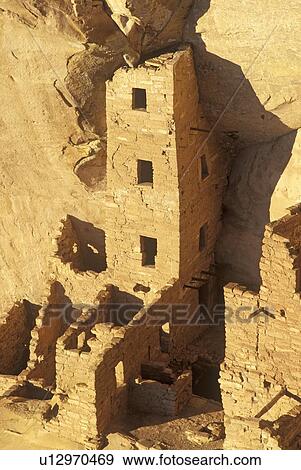 Dwellings at Mesa Verde National Park, Colorado View Large Photo Image Stock Photo - Dwellings at Mesa Verde National Park, Colorado. Fotosearch