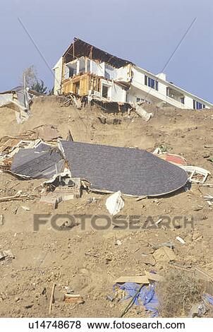 Stock Photo - Earthquake Ruins. Fotosearch