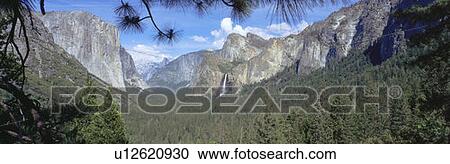 El Capitan, Bridalveil Falls and Half Dome in Yosemite, California View Large Photo Image Stock Image - El Capitan, Bridalveil Falls and Half Dome in Yosemite, California. Fotosearch