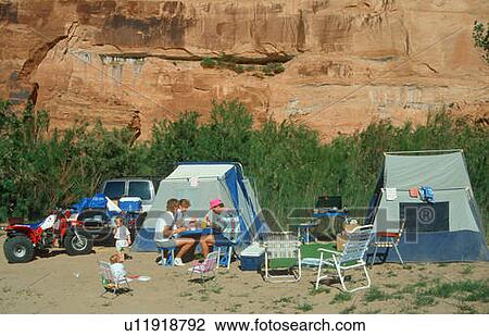 Families eating at their campsite, Colorado River in Moab, Utah View Large Photo Image Stock Image - Families eating at their campsite, Colorado River in Moab, Utah. Fotosearch