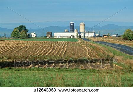 Farm in winter View Large Photo Image Stock Photo - Farm in winter. Fotosearch