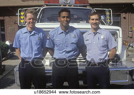 Picture - Firemen. Fotosearch