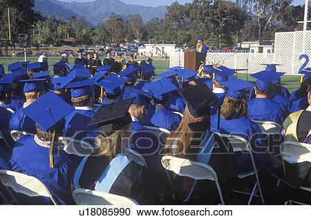 Stock Image - Graduation Ceremony. Fotosearch